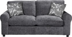 Home - Tabitha - 2 Seater Fabric - Sofa Bed - Charcoal